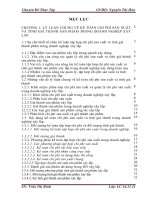 Luận văn: Tổ chức kế toán chi phí sản xuất và tính giá thành sản phẩm tại công ty cổ phần thành phát