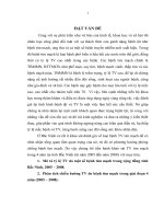 phân tích chiều hướng tv do bệnh tim mạch trong giai đoạn 4 năm  2005 – 2008