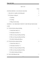 Tính toán và thiết kế thiết bị nhiệt lạnh ccho kho lạnh