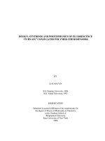 design, synthesis and photophysics of fluorescence turn-on conjugated polymer chemosensors