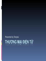 slide bài giảng thương mại điện tử