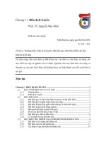 Chương 11 biến dị di truyền (bộ môn sinh học đại cương)