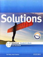 solutions advanced students book