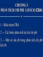 slide bài giảng phân tích chi phí lợi ích