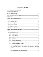 an investigation into the impact of socio-cultural factors on learning english out of class by english majors at hue university college of foreign languages