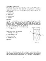 Tổng hợp toàn bộ bài tâp truyền nhiệt