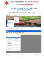 HƯỚNG DẪN SỬ DỤNG PHẦN MỀM TOPCONLINK