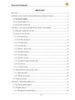 Bài giảng môn học thí nghiệm ô tô  - đại học chính quy