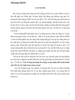 chỉ số tăng giá hàng tiêu dùng và giải pháp điều hành chính sách tiền tệ của ngân hàng trung ương