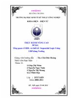 tổng quan về hệ điều hành và thiết kế sequential logic using UDP dùng verilog