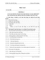 Luận văn: Kế toán bán hàng và xác định kết quả kinh doanh tại công ty TNHH thương mại dược phẩm trang ly