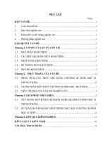 xây dựng bổ sung và sử dụng bản đồ khái niệm nhằm nâng cao hiệu quả dạy học chương iii - sinh học 10 thpt (cơ bản)