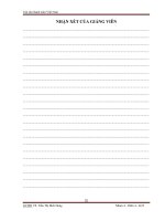 Tiểu luận kinh tế vĩ mô Thực trạng cán cân thanh toán Việt Nam từ năm 2009 đến nay