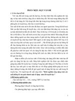 kinh nghiệm ứng dụng toán xác suất thống kê vào giải nhanh một số dạng  toán di truyền học