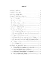 Nghiên cứu và đề ra giải pháp thiết kế web trên nền tảng công nghệ .NET