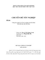 công tác quản lý, bố trí sử dụng cán bộ đoàn trên địa bàn tỉnh bắc kạn