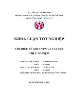 tìm hiểu về mpls vpn và cài đặt thực nghiệm