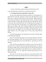 vận dụng phương pháp dãy số thời gian để phân tích tình hình phát triển công nghiệp trên địa bàn hưng yên thời kỳ 2000 – 2004 và dự đoán giai đoạn 2005-2006