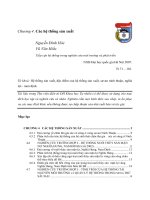 Chương 4 các hệ thống sản xuất