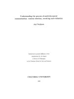 understanding the process of multi-document summarization content selection, rewriting and evaluation