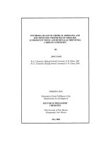 syntheses, quantum chemical modeling, and spectroscopic properties of wirelike, luminescent mono- and bi-metallic rhenium(i) carbyne complexes