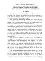 nâng cao chất lượng đội ngũ cán bộ quản lý giáo dục tỉnh thanh hóa thông qua việc khảo sát, trao đổi nghiệp vụ theo định hướng đổi mới giáo dục việt na