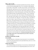 sử dụng phương pháp khăn phủ bàn và thí nghiệm chứng minh vào dạy bài phản ứng trao đổi ion trong dung dịch các chất điện li