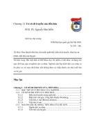 Chương 13 cơ sở di truyền của tiến hóa (bộ môn sinh học đại cương)