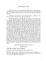 vấn đề dạy học hiện nay ở trung tâm gdtx nga sơn