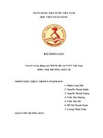 vai trò và tác động của nhtw đối với tttt việt nam