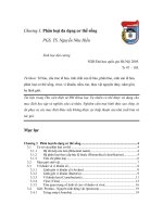 Chương 3 phân loại đa dạng cơ thể sống (bộ môn sinh học đại cương)