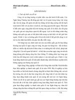 thực trạng hoạt động thanh toán quốc tế tại ngân hàng nông nghiệp và phát triển nông thôn tỉnh bắc ninh