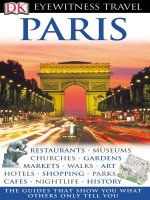 paris eyewitness travel guides