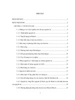 một số nội dung cấu tạo nguyên tử trong hóa học phổ thông