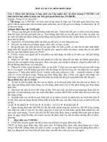 câu hỏi và đáp án môn những nguyên lý cơ bản chủ nghĩa mác lê nin