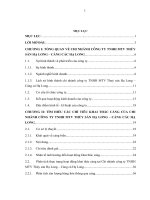 đề xuất một số biện pháp nhằm nâng cao năng lực của cảng tại chi nhánh công ty tnhh mtv thủy sản hạ long - cảng cá hạ long