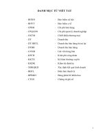 tổ chức công tác kế toán  bán hàng và xác định kết quả bán hàng tại chi nhánh công ty cổ phần vinafood 1 hải dương tại kim thành