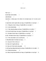 đề xuất một số biện pháp nhằm cải thiện hoạt động dự toán của công ty cổ phần đầu tư và xây lắp 5