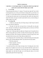 PHƯƠNG PHÁP GIẢI TOÁN DI TRUYỀN QUẦN THỂ