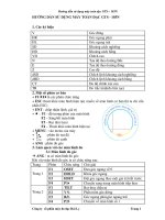 HƯỚNG dẫn sử DỤNG máy TOÀN đạc GTS