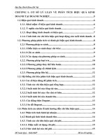 phân tích hiệu quả sản xuất kinh doanh tại công ty cổ phần công nghiệp xây dựng - 204