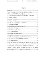 hoàn thiện quản lý và tổ chức hệ thống kênh phân phối của ctcp bánh kẹo việt anh