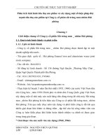 phân tích tình hình tiêu thụ và biện pháp hoàn thiện kế hoạch tiêu thụ sản phẩm tại công ty cổ phần điện cơ hải phòng