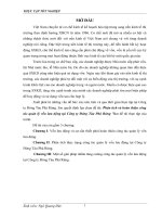 phân tích và hoàn thiện công tác quản lý vốn lưu động tại công ty đóng tàu phà rừng