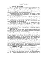 một số phương pháp giúp học sinh giải nhanh các bài toán hoá học ở trường thcs.