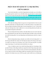 PHÂN TÍCH NỀN KINH TẾ VÀ THỊ TRƯỜNG CHỨNG KHOÁN