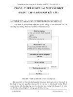 THIẾT KẾ KẾT CẤU NHỊP DẦM T BTCT CĂNG SAU