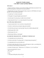 kinh tế vĩ mô cơ bản câu hỏi và bài tập hệ thống