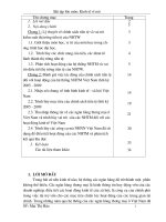 hoạt động của chính sách tiền tệ đối với hoạt động của ngân hàng thương mại việt nam thời kỳ 2005 - 2009