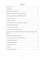 thiết kế chương trình tính toán chế độ cắt khi gia công khoan trong hệ thống fms